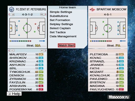 Pro Evolution Soccer 2009 - Скриншоты